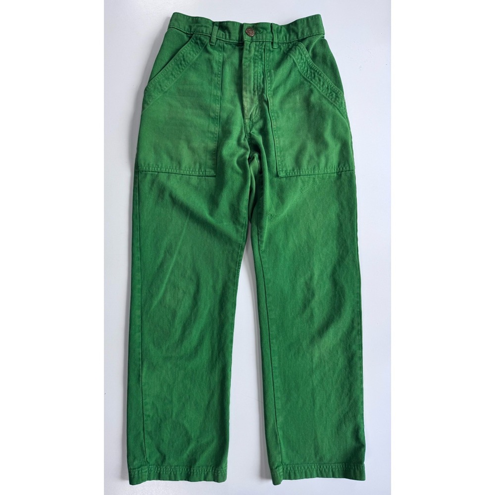 BIG BUD PRESS Work Pants Green Adult XSmall USA Made Los Angeles